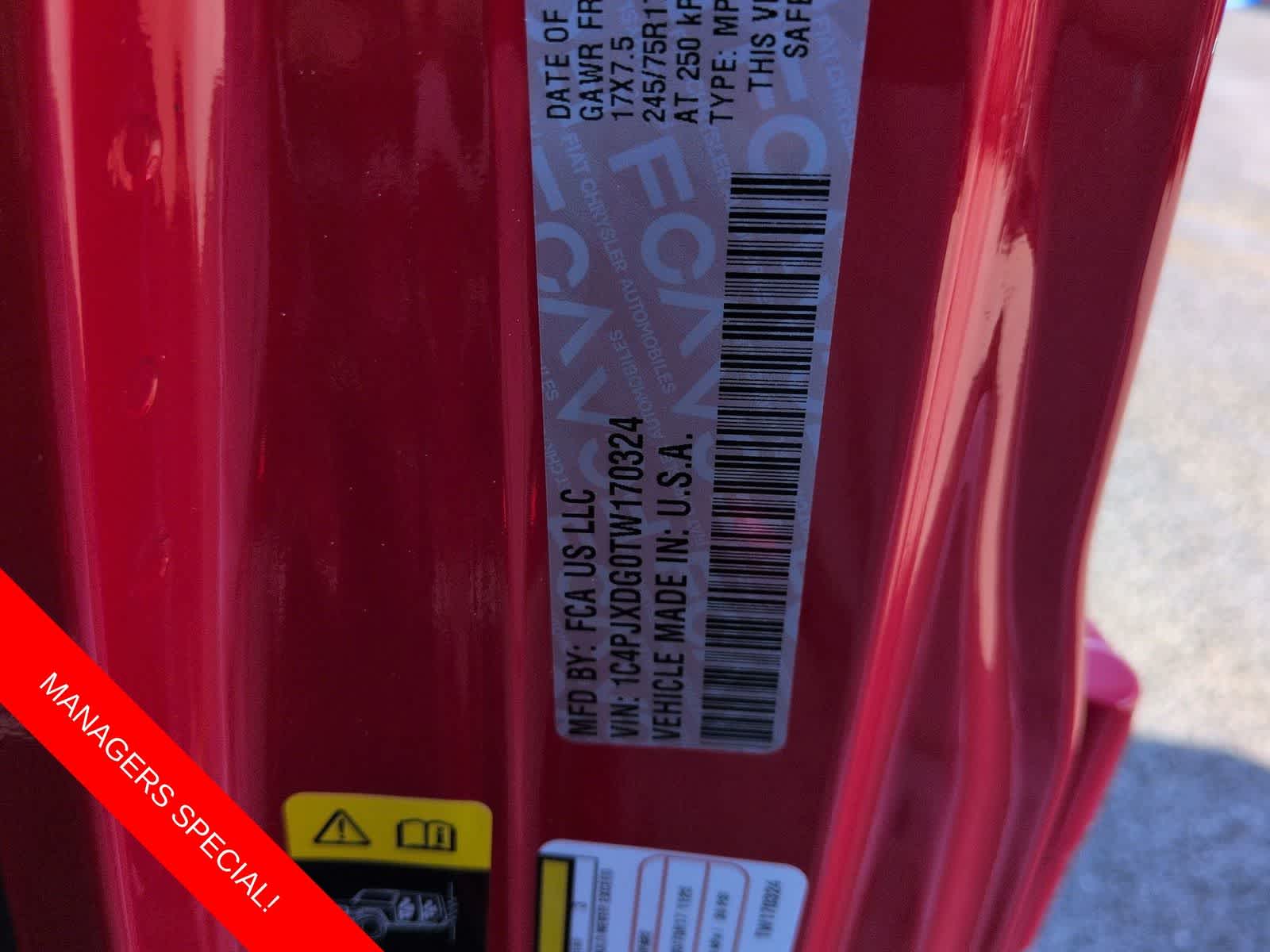 2026 Jeep Wrangler WRANGLER 4-DOOR SPORT