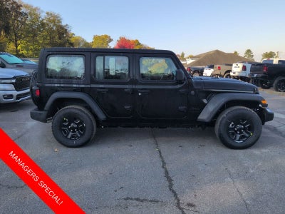 2026 Jeep Wrangler WRANGLER 4-DOOR SPORT
