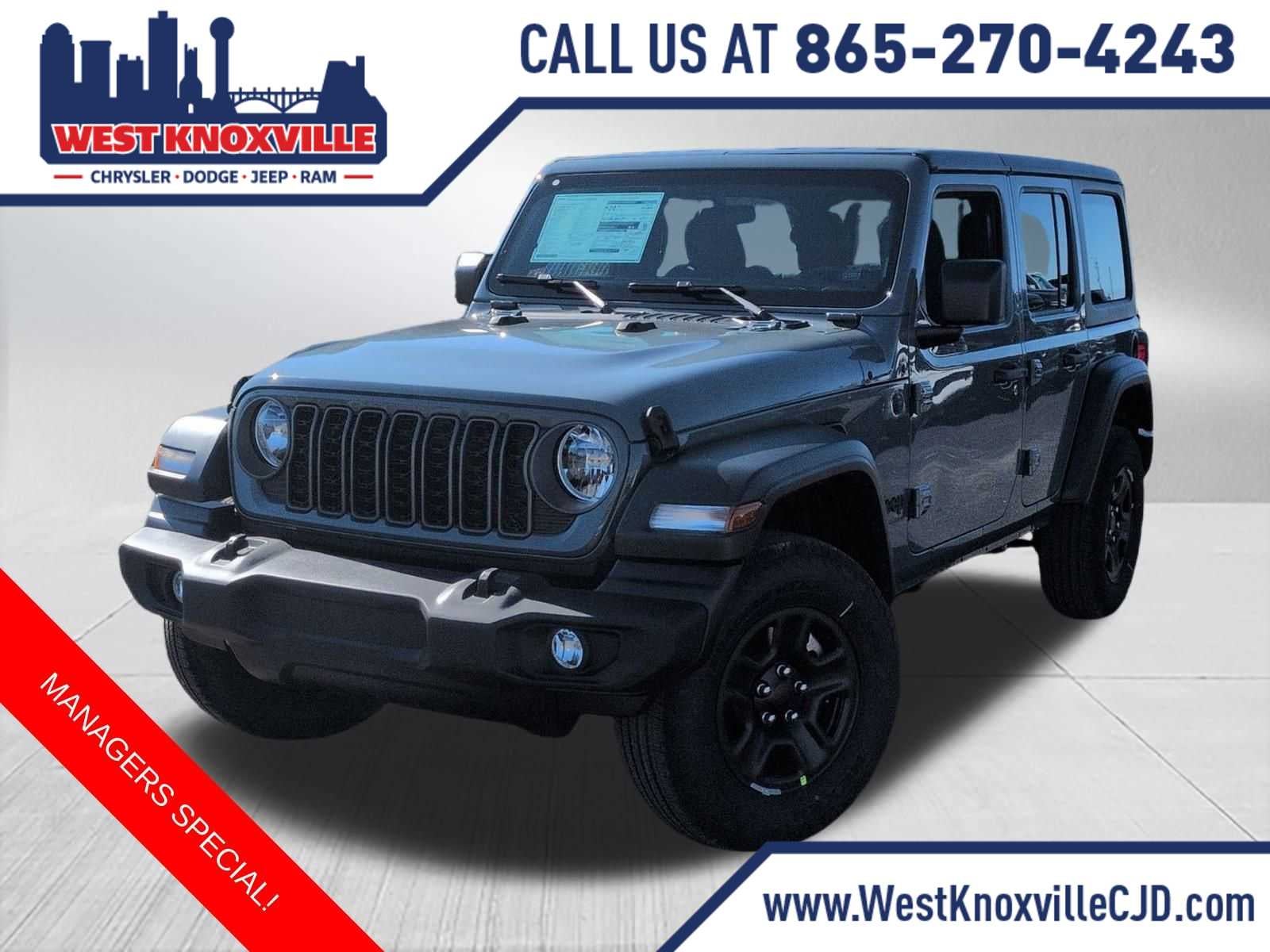 2026 Jeep Wrangler WRANGLER 4-DOOR SPORT