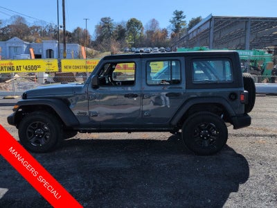 2026 Jeep Wrangler WRANGLER 4-DOOR SPORT