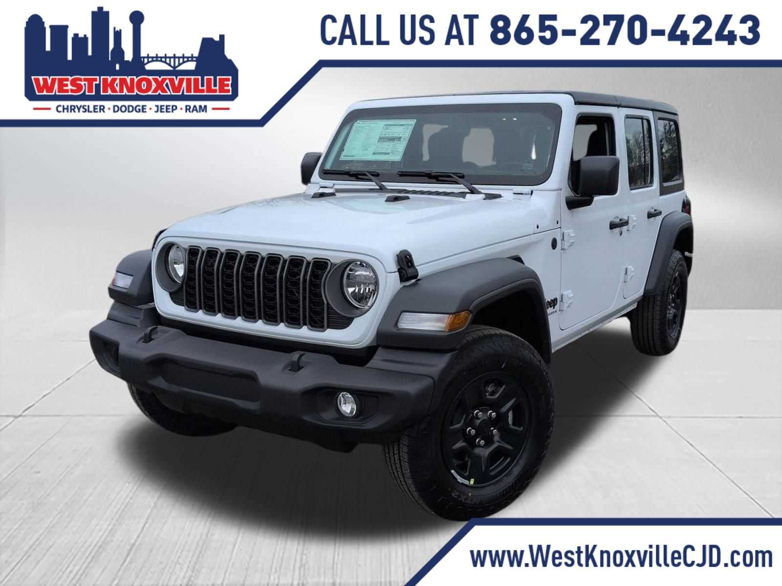2026 Jeep Wrangler WRANGLER 4-DOOR SPORT