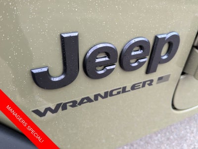 2026 Jeep Wrangler WRANGLER 4-DOOR SPORT S