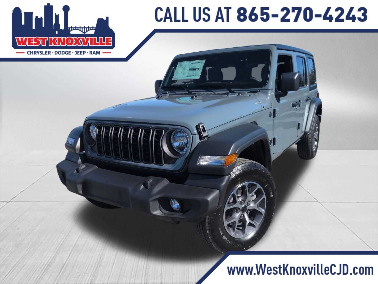 2026 Jeep Wrangler WRANGLER 4-DOOR SPORT S