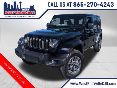 2026 Jeep Wrangler WRANGLER 4-DOOR SPORT S