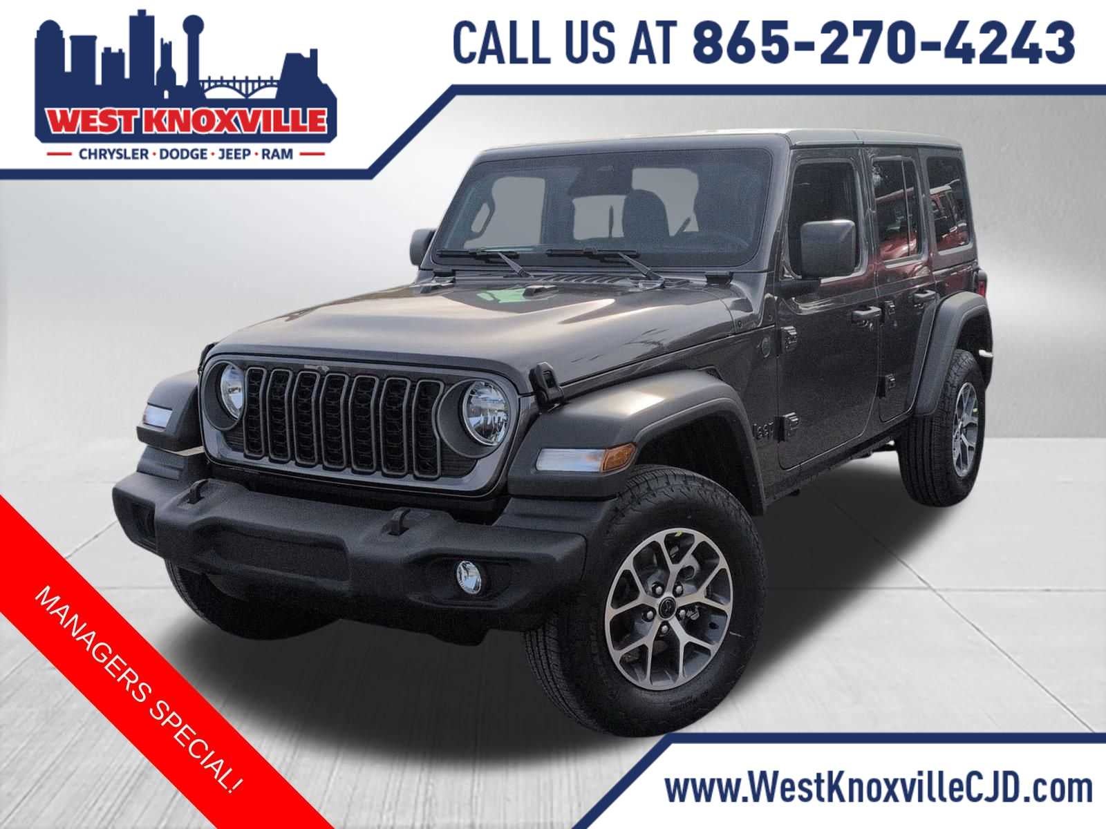 2026 Jeep Wrangler WRANGLER 4-DOOR SPORT S