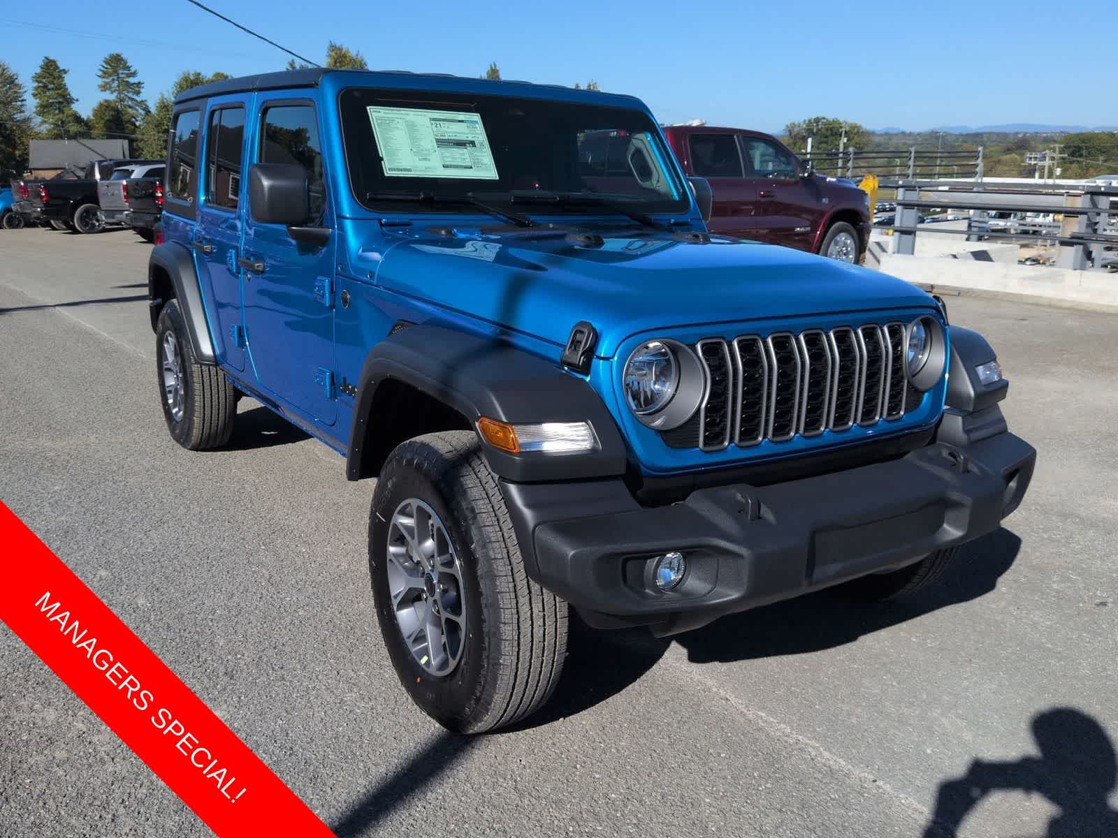 2026 Jeep Wrangler WRANGLER 4-DOOR SPORT S
