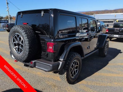 2026 Jeep Wrangler WRANGLER 4-DOOR RUBICON