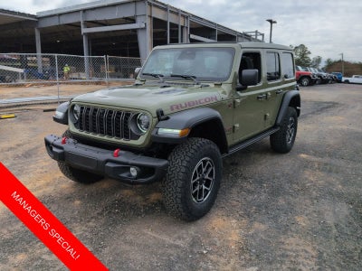 2026 Jeep Wrangler WRANGLER 4-DOOR RUBICON