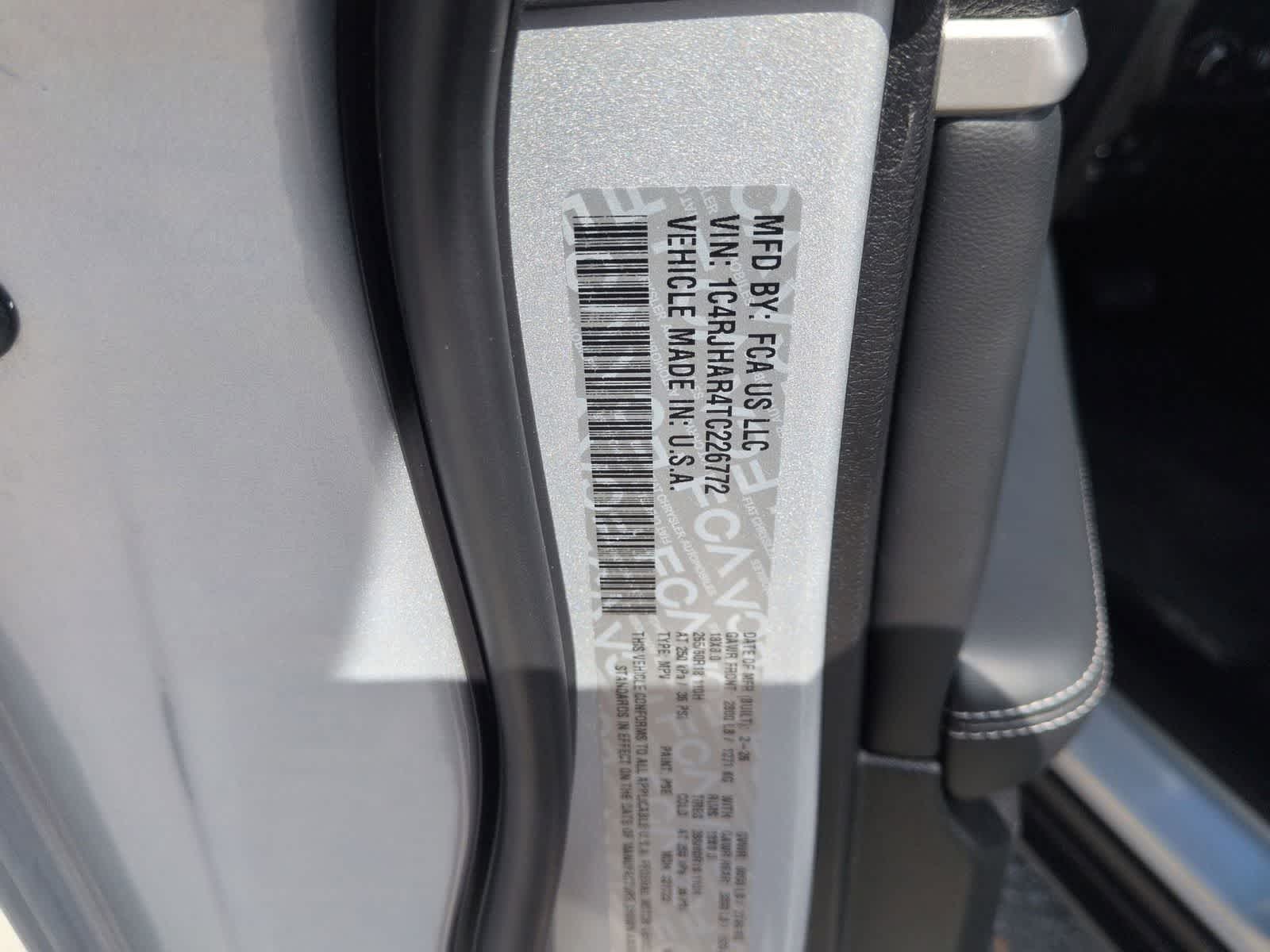 2026 Jeep Grand Cherokee GRAND CHEROKEE LAREDO ALTITUDE 4X4