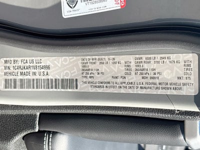 2027 Jeep Grand Cherokee GRAND CHEROKEE L LAREDO ALTITUDE 4X4