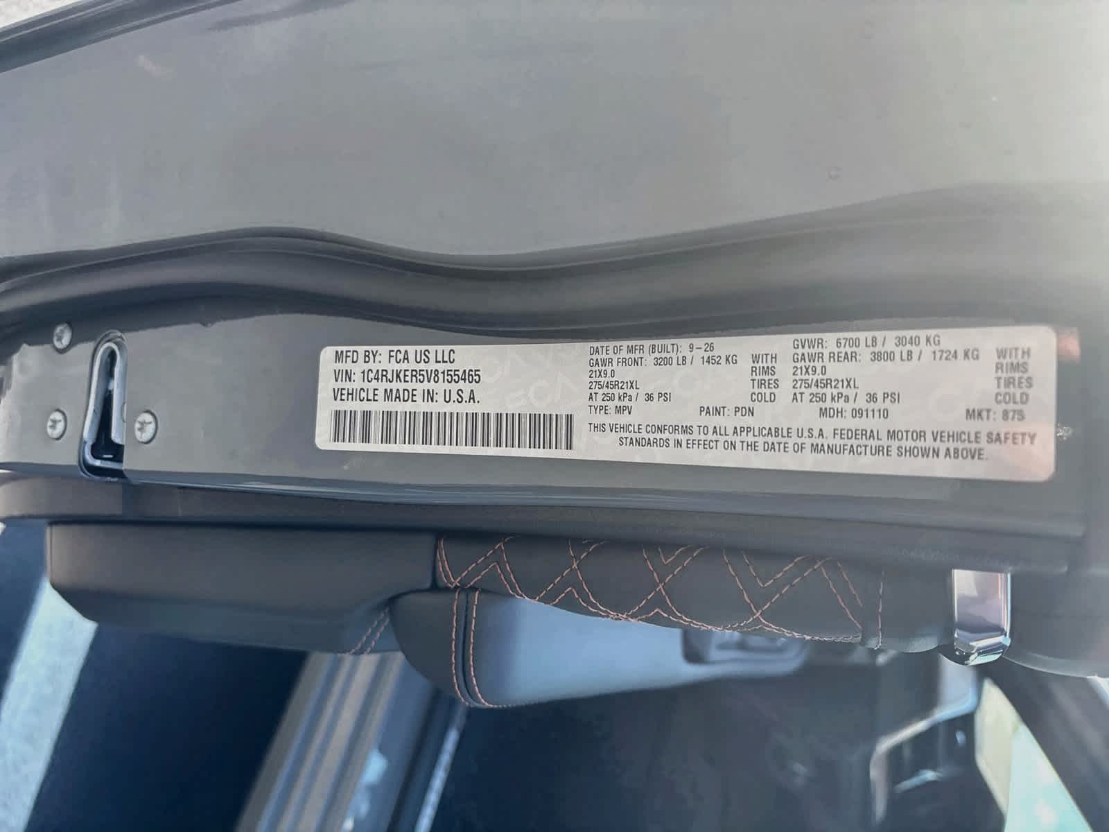 2027 Jeep Grand Cherokee GRAND CHEROKEE L SUMMIT 4X4