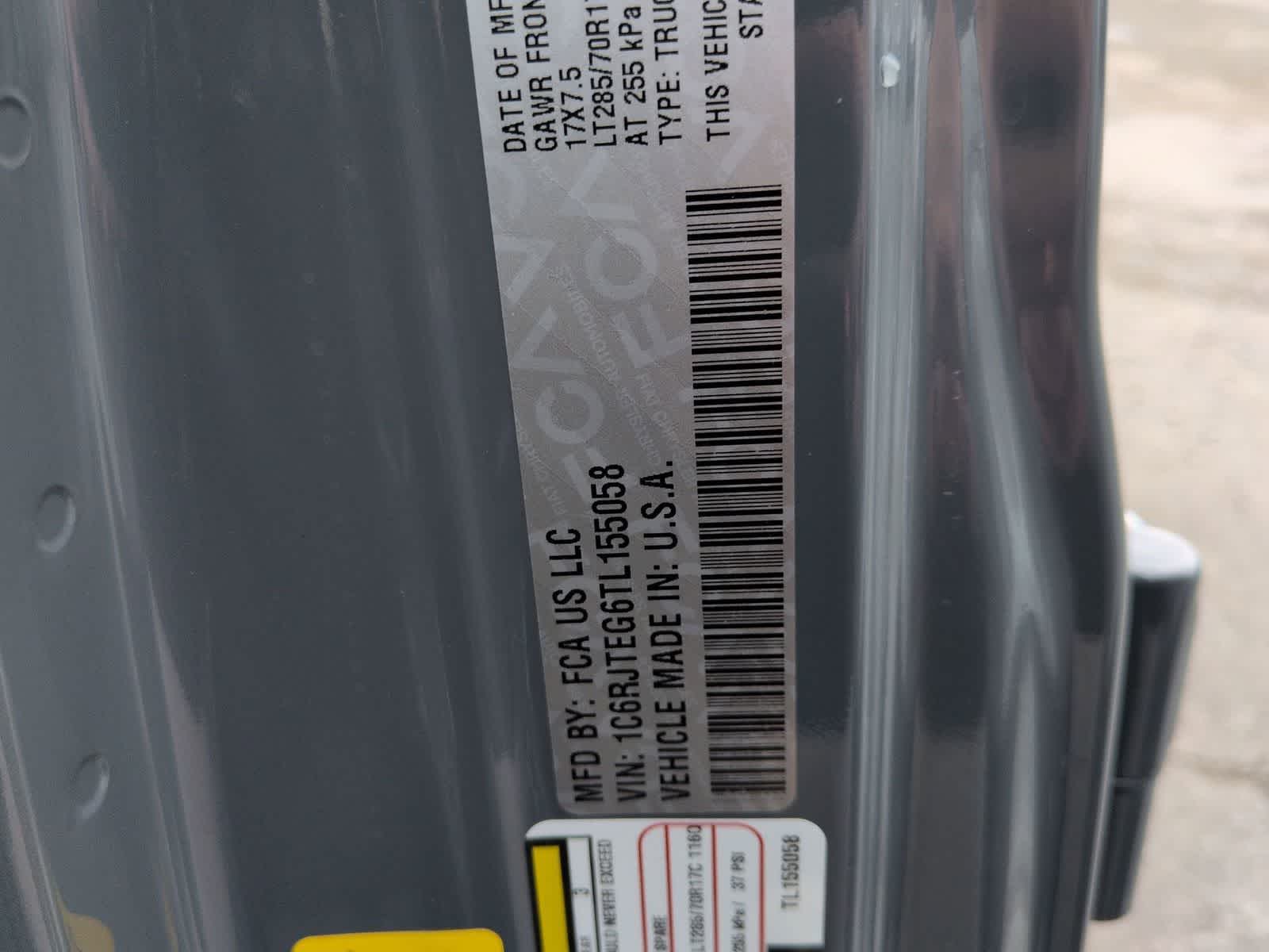 2026 Jeep Gladiator GLADIATOR MOJAVE 4X4