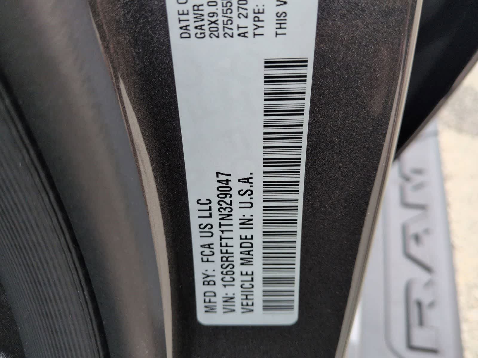 2026 RAM 1500 RAM 1500 BIG HORN CREW CAB 4X4 5'7' BOX