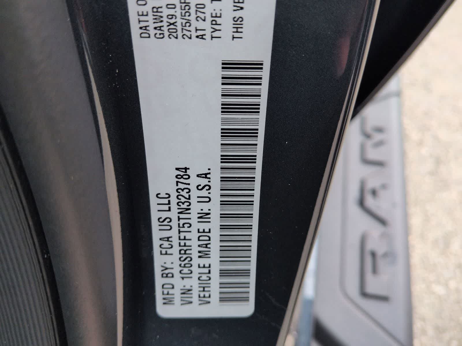 2026 RAM 1500 RAM 1500 BIG HORN CREW CAB 4X4 5'7' BOX