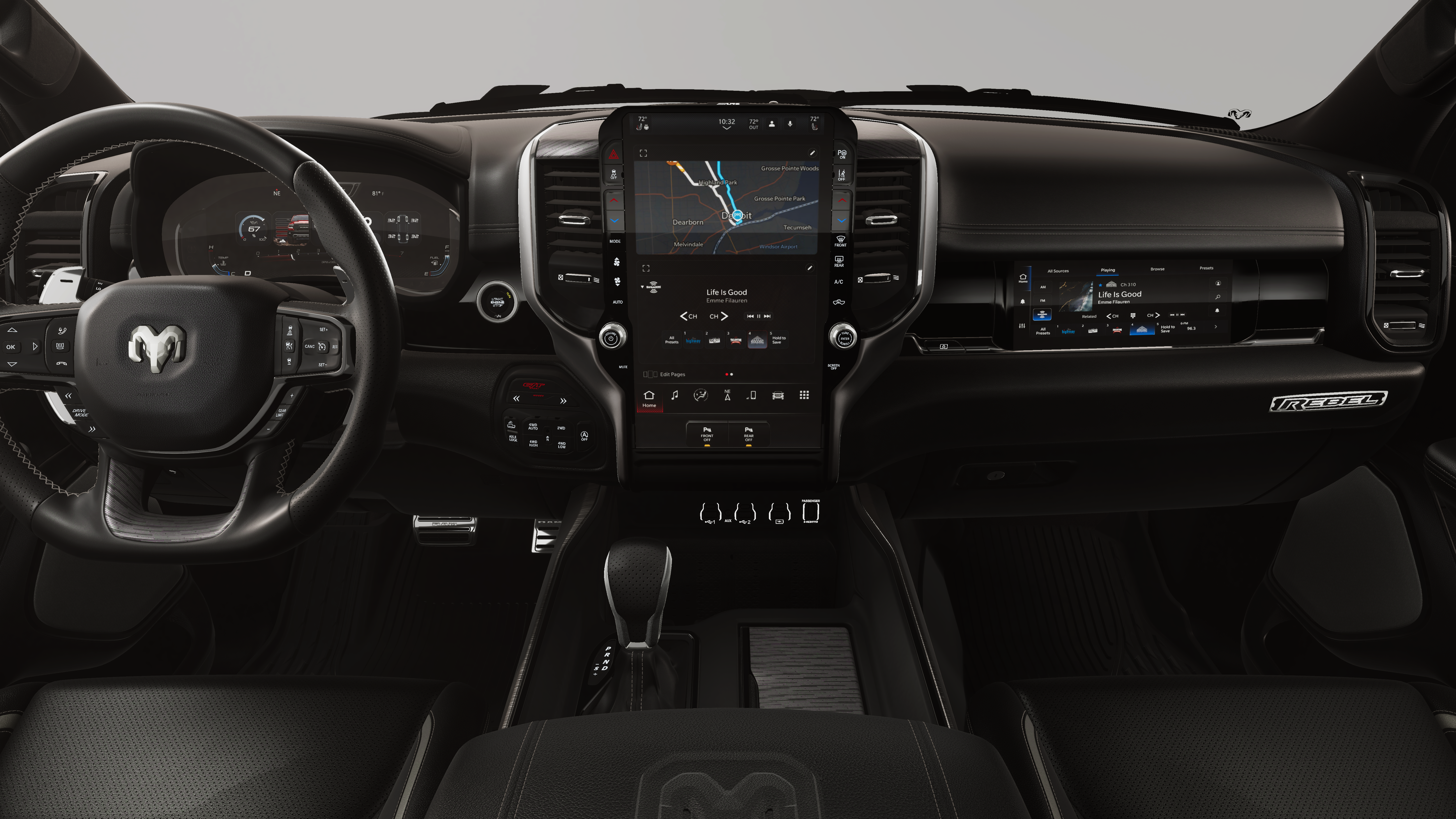 2026 RAM 1500 RAM 1500 REBEL CREW CAB 4X4 5'7' BOX