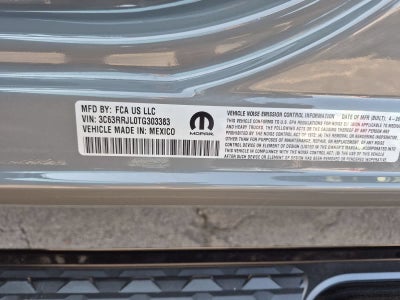 2026 RAM 3500 RAM 3500 LARAMIE CREW CAB 4X4 8' BOX
