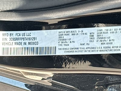 2026 RAM 1500 RAM 1500 BIG HORN CREW CAB 4X4 5'7' BOX