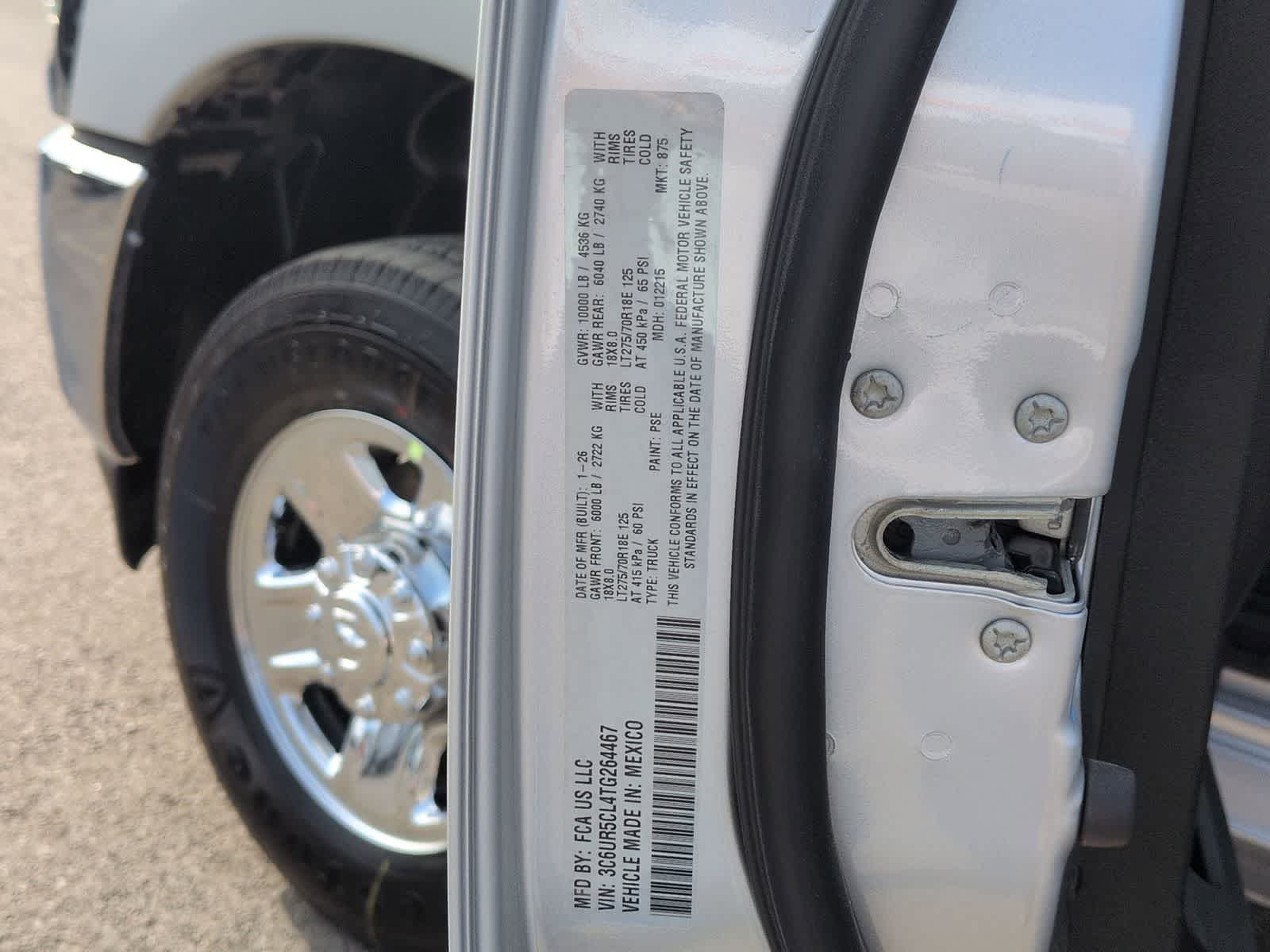 2026 RAM 2500 RAM 2500 TRADESMAN CREW CAB 4X4 6'4' BOX