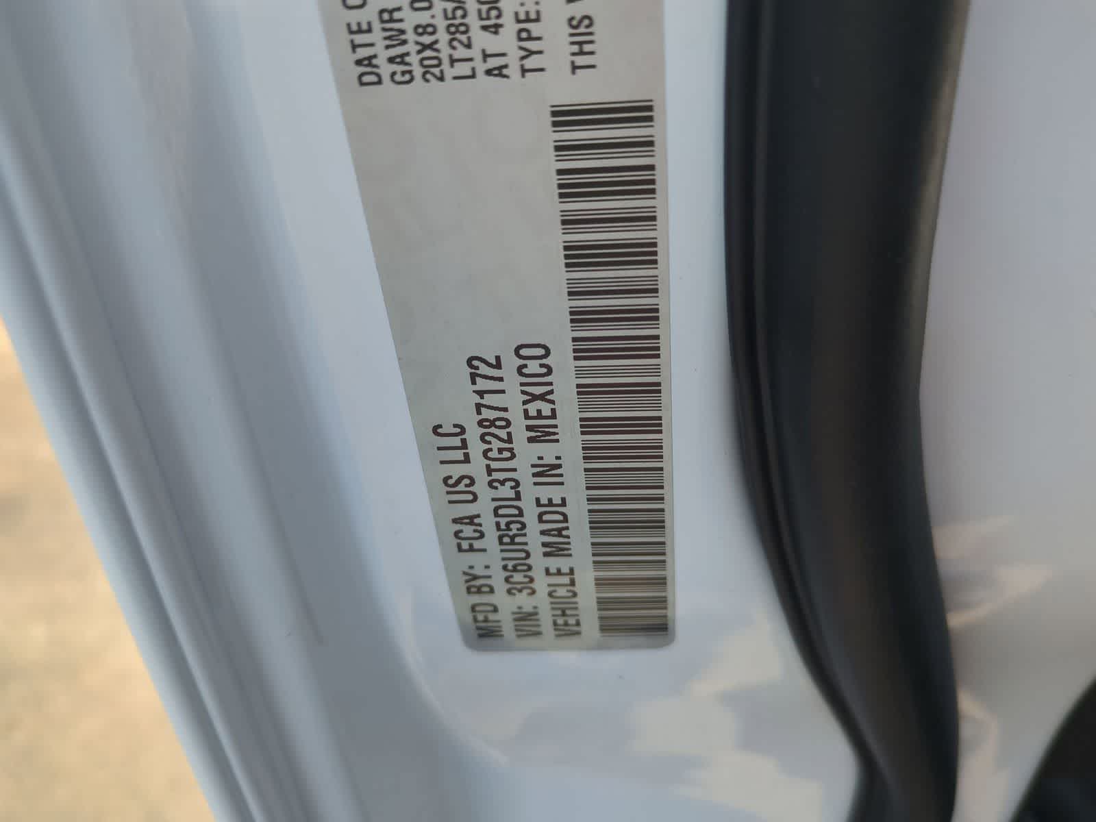 2026 RAM 2500 RAM 2500 BIG HORN CREW CAB 4X4 6'4' BOX