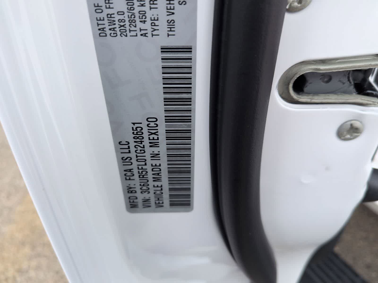 2026 RAM 2500 RAM 2500 LARAMIE CREW CAB 4X4 6'4' BOX