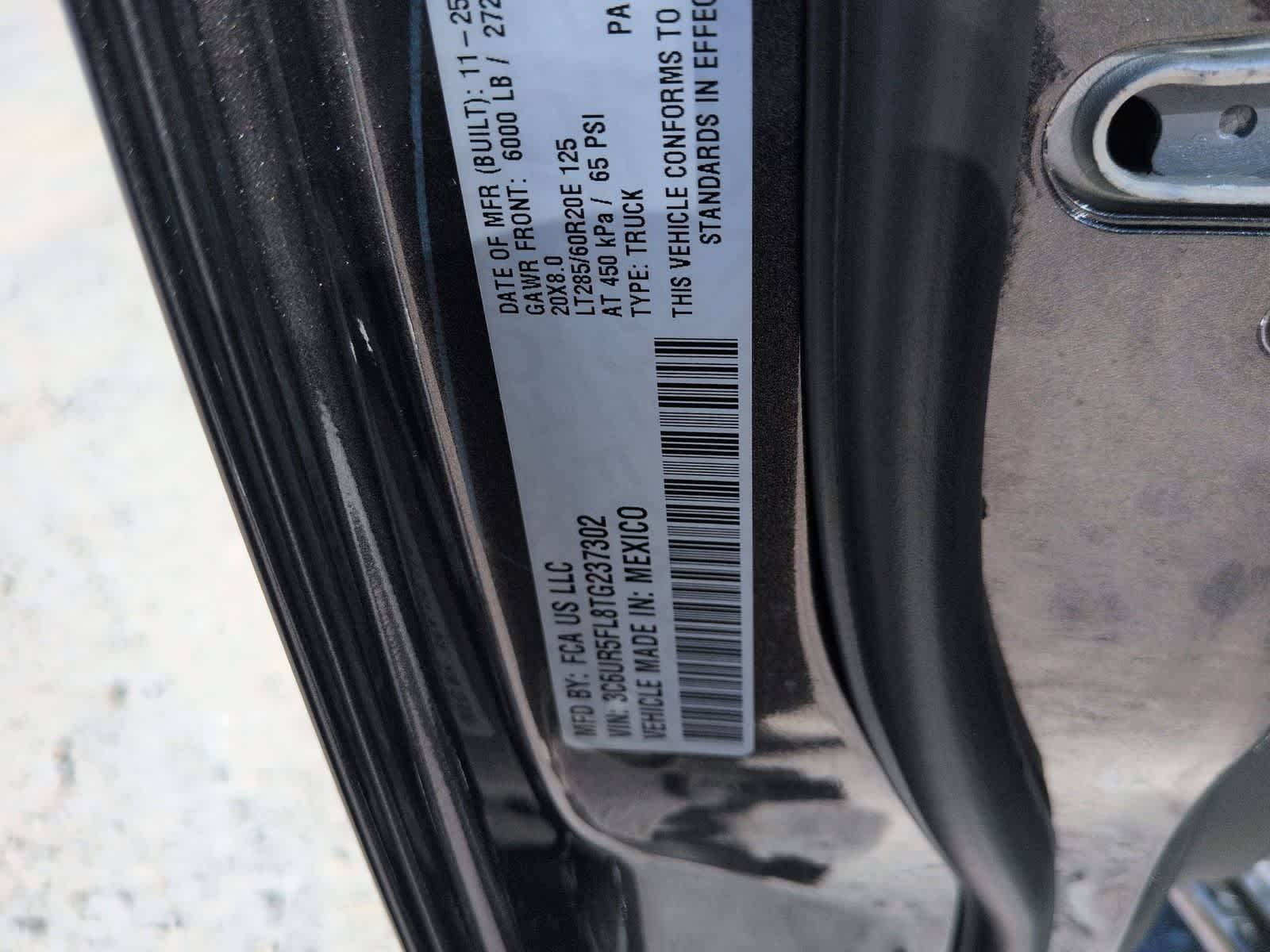 2026 RAM 2500 RAM 2500 LARAMIE CREW CAB 4X4 6'4' BOX