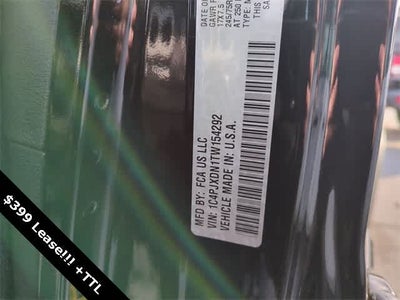 2026 Jeep Wrangler WRANGLER 4-DOOR SPORT S