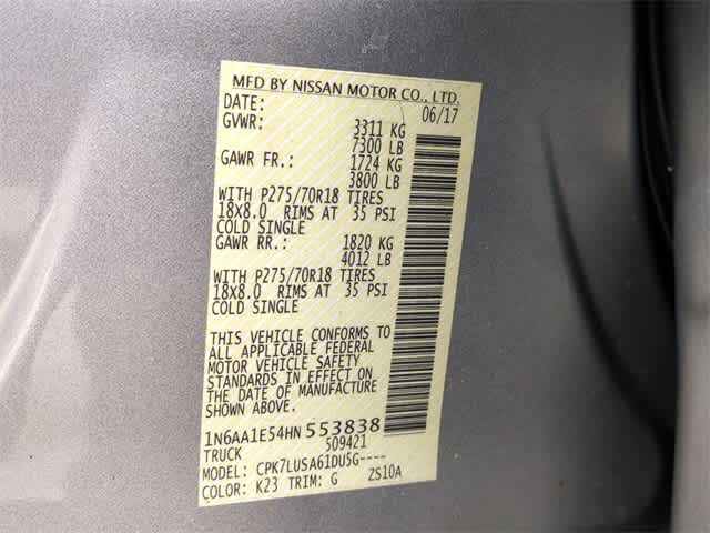 2017 Nissan Titan PRO-4X