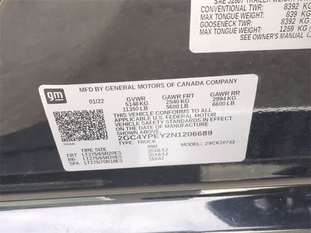 2022 Chevrolet Silverado 2500HD LTZ