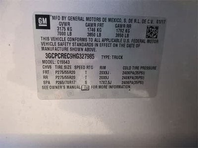 2017 Chevrolet Silverado 1500 LT