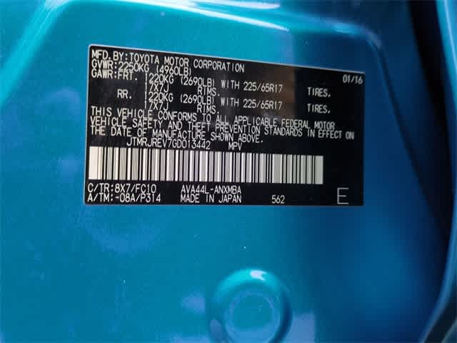 2016 Toyota RAV4 Hybrid XLE