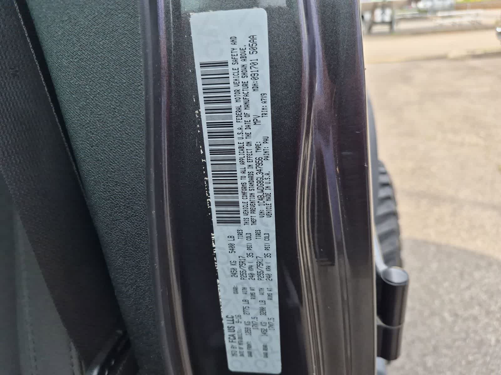 2016 Jeep Wrangler Unlimited Sport