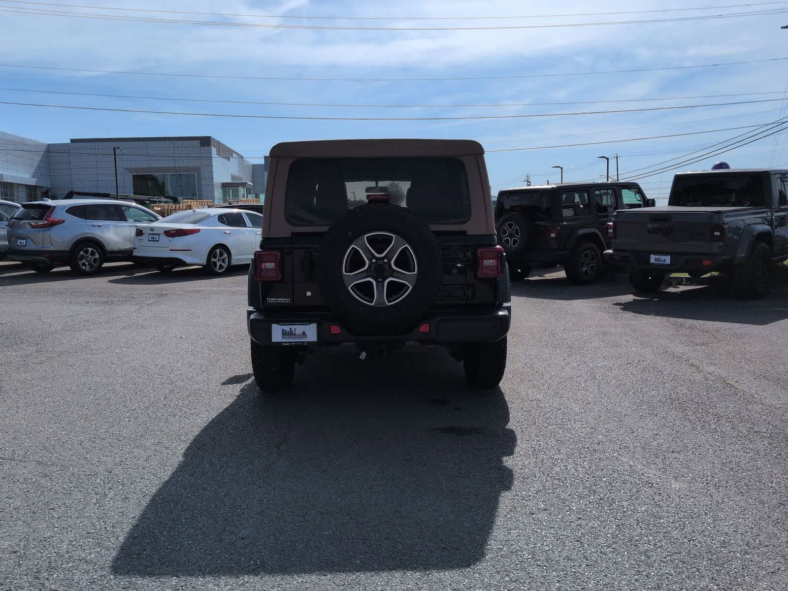 2020 Jeep Wrangler Unlimited Black and Tan