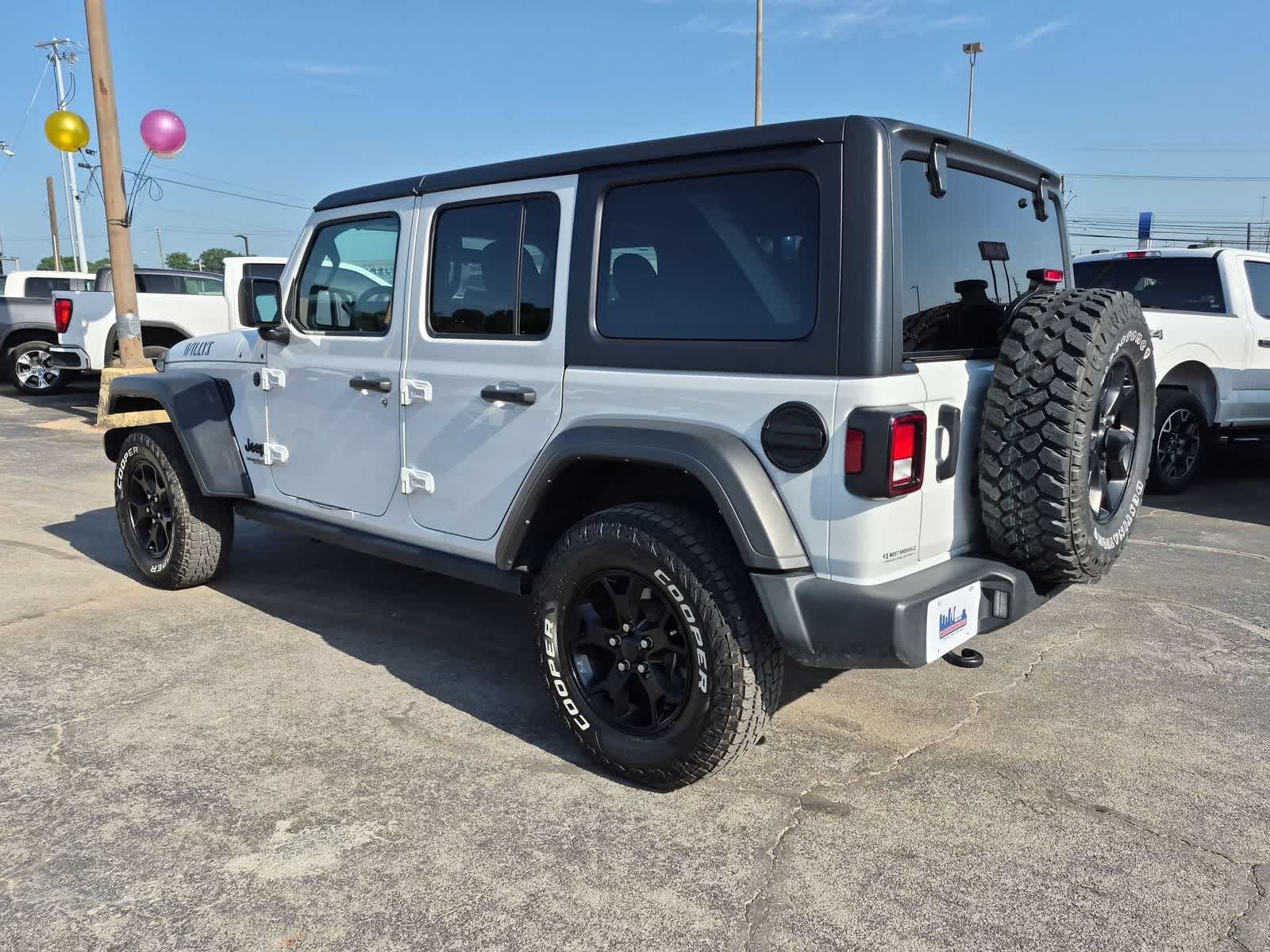 2021 Jeep Wrangler Unlimited Willys