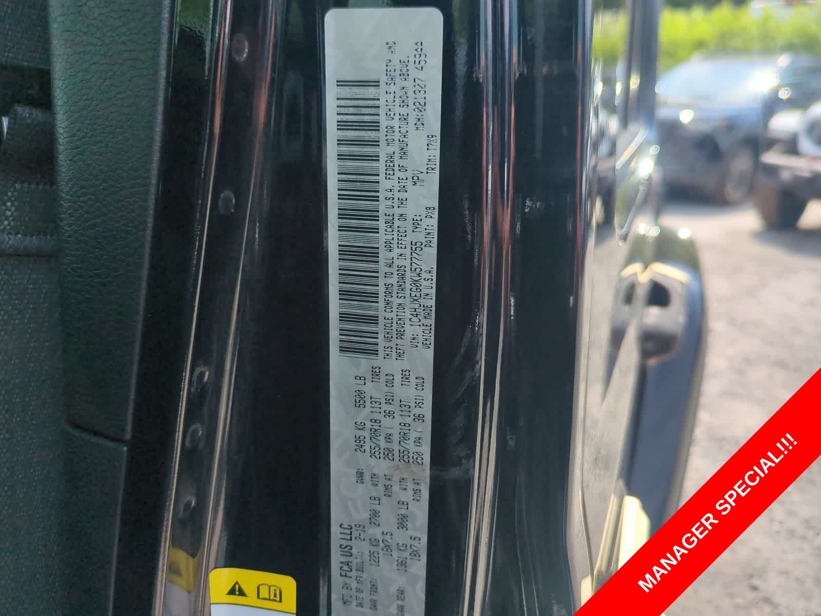 2019 Jeep Wrangler Unlimited Sahara