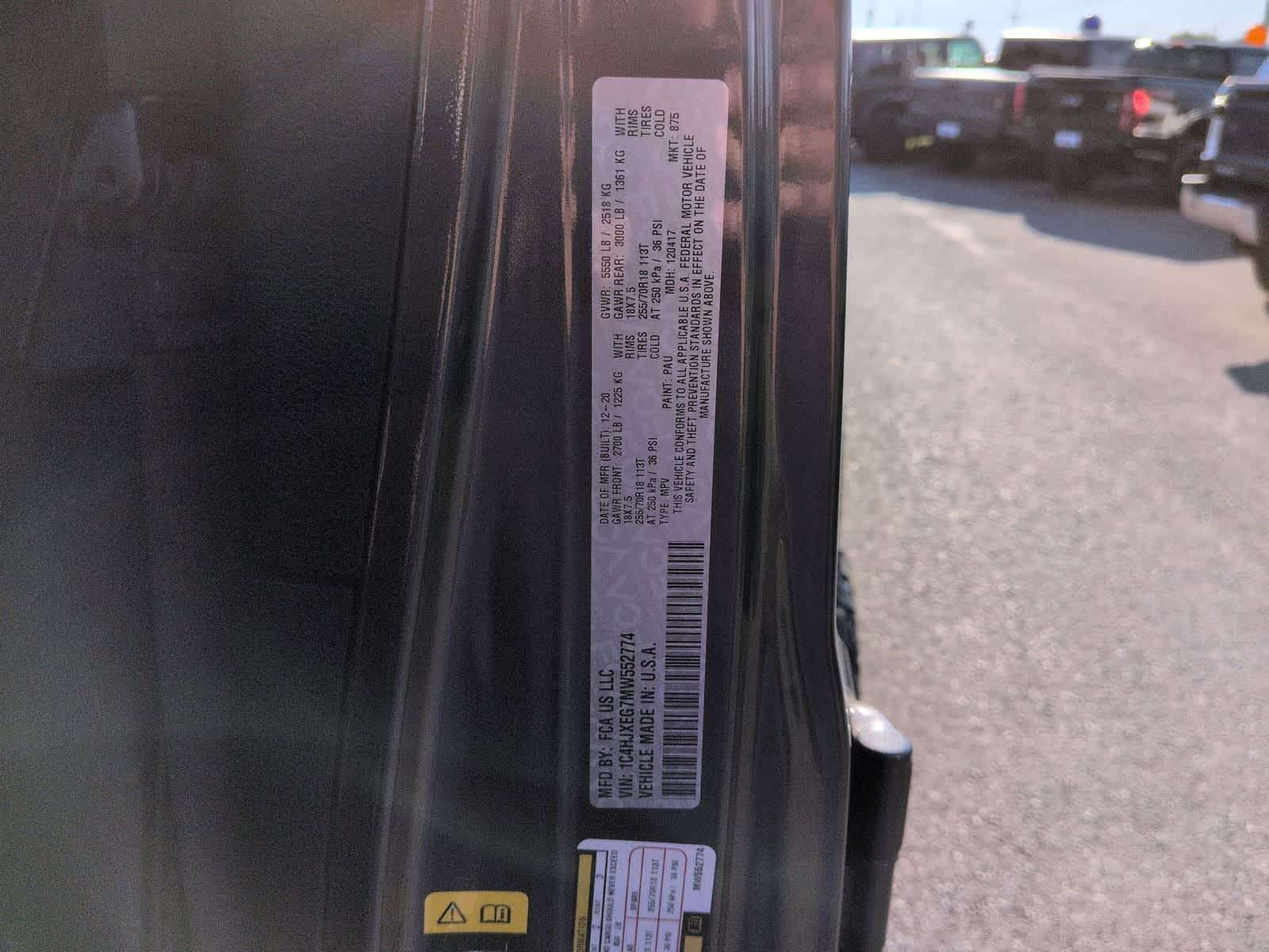 2021 Jeep Wrangler Unlimited Sahara