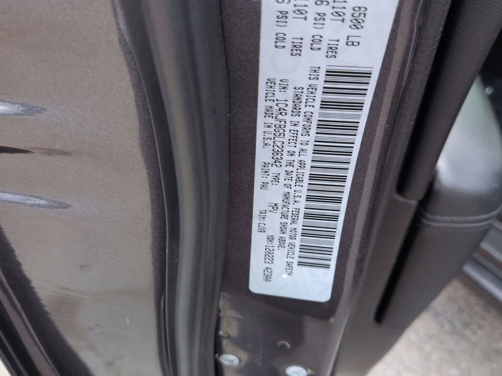 2020 Jeep Grand Cherokee Limited