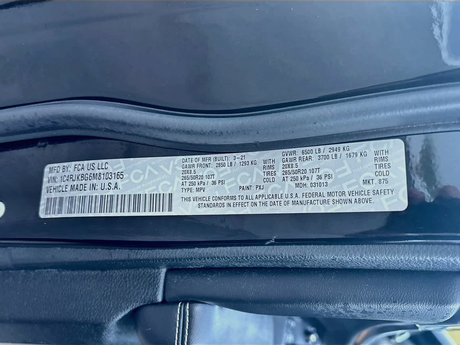2021 Jeep Grand Cherokee L Limited