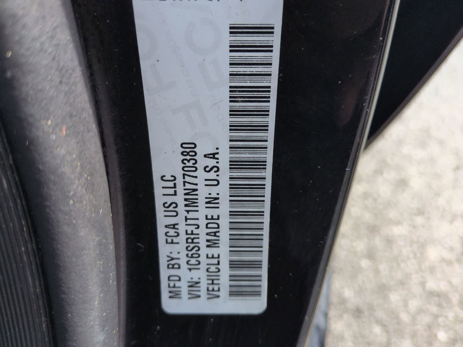 2021 RAM 1500 Laramie