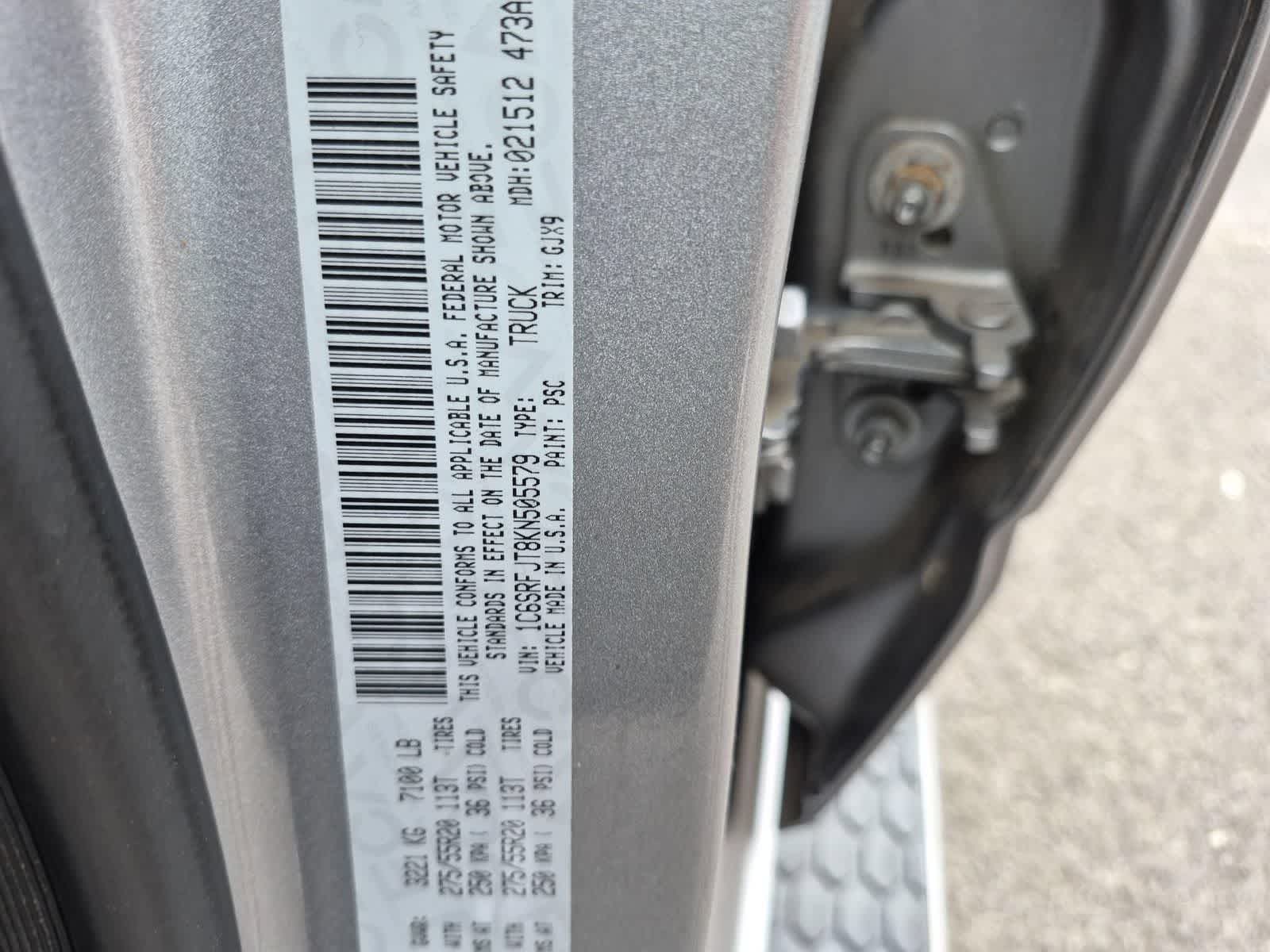 2019 RAM All-New 1500 Laramie