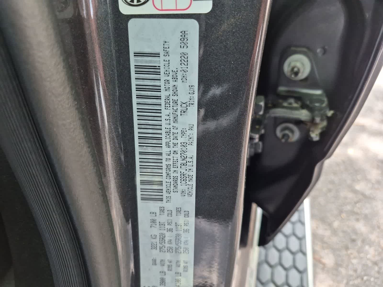 2020 RAM 1500 Laramie