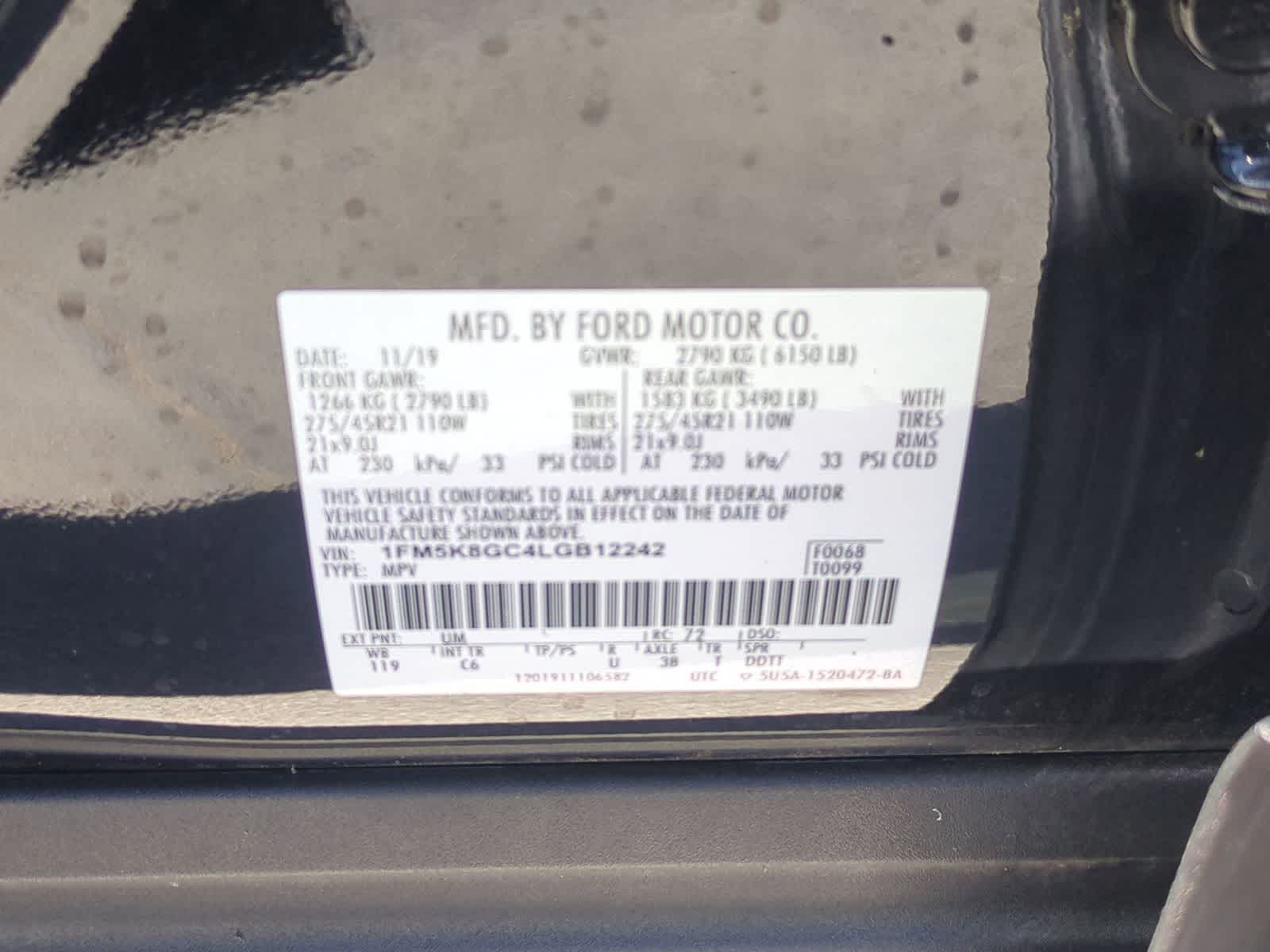 2020 Ford Explorer ST