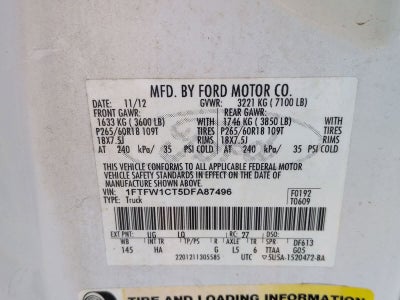 2013 Ford F-150 Lariat
