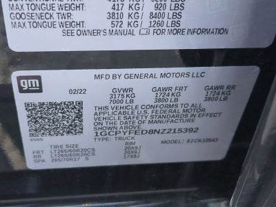 2022 Chevrolet Silverado 1500 LTD LT Trail Boss