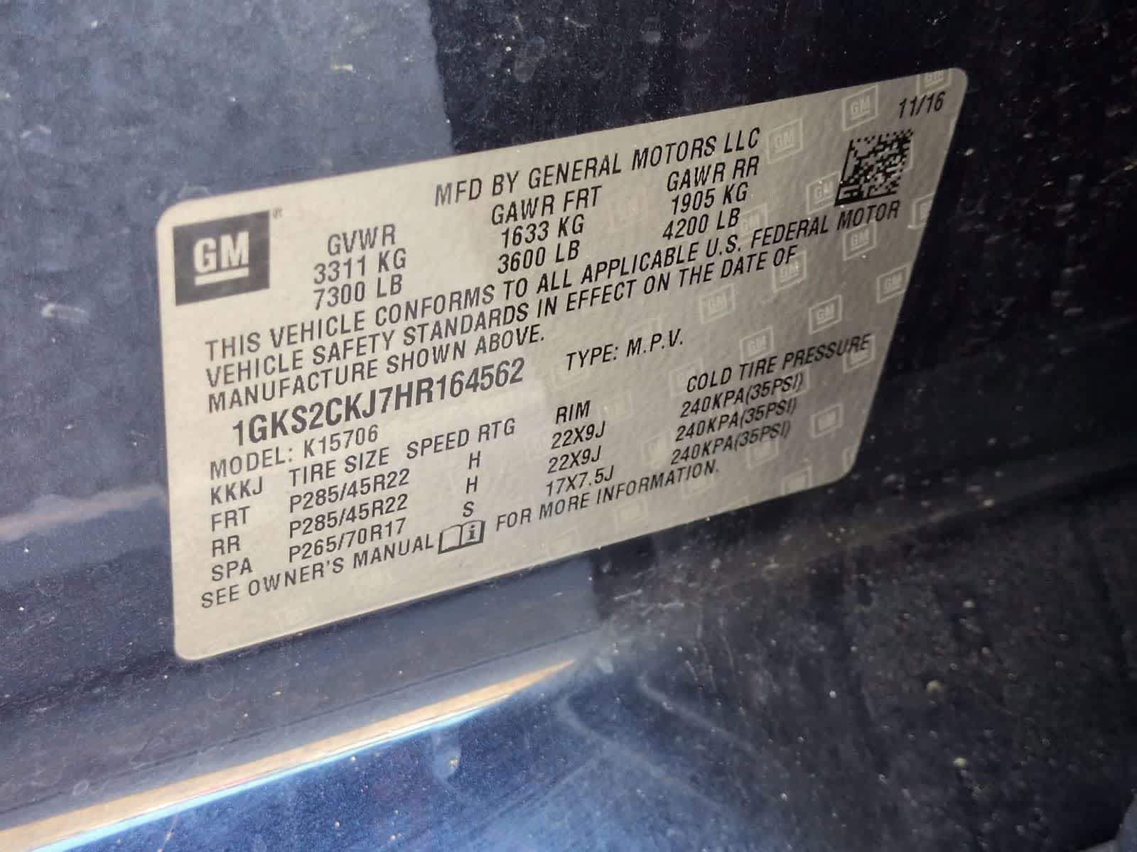 2017 GMC Yukon Denali Denali