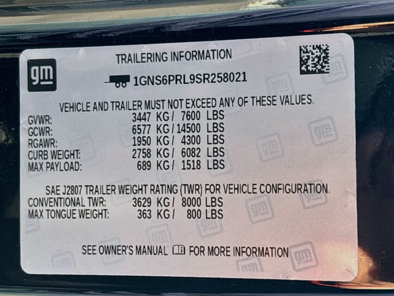 2025 Chevrolet Tahoe Z71