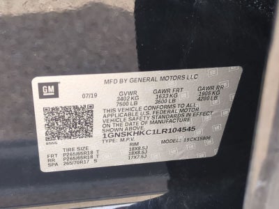 2020 Chevrolet Suburban LT
