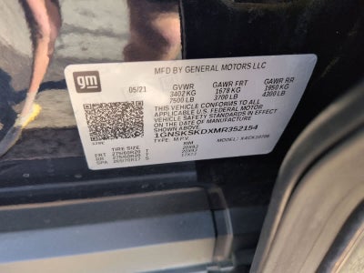 2021 Chevrolet Tahoe Premier