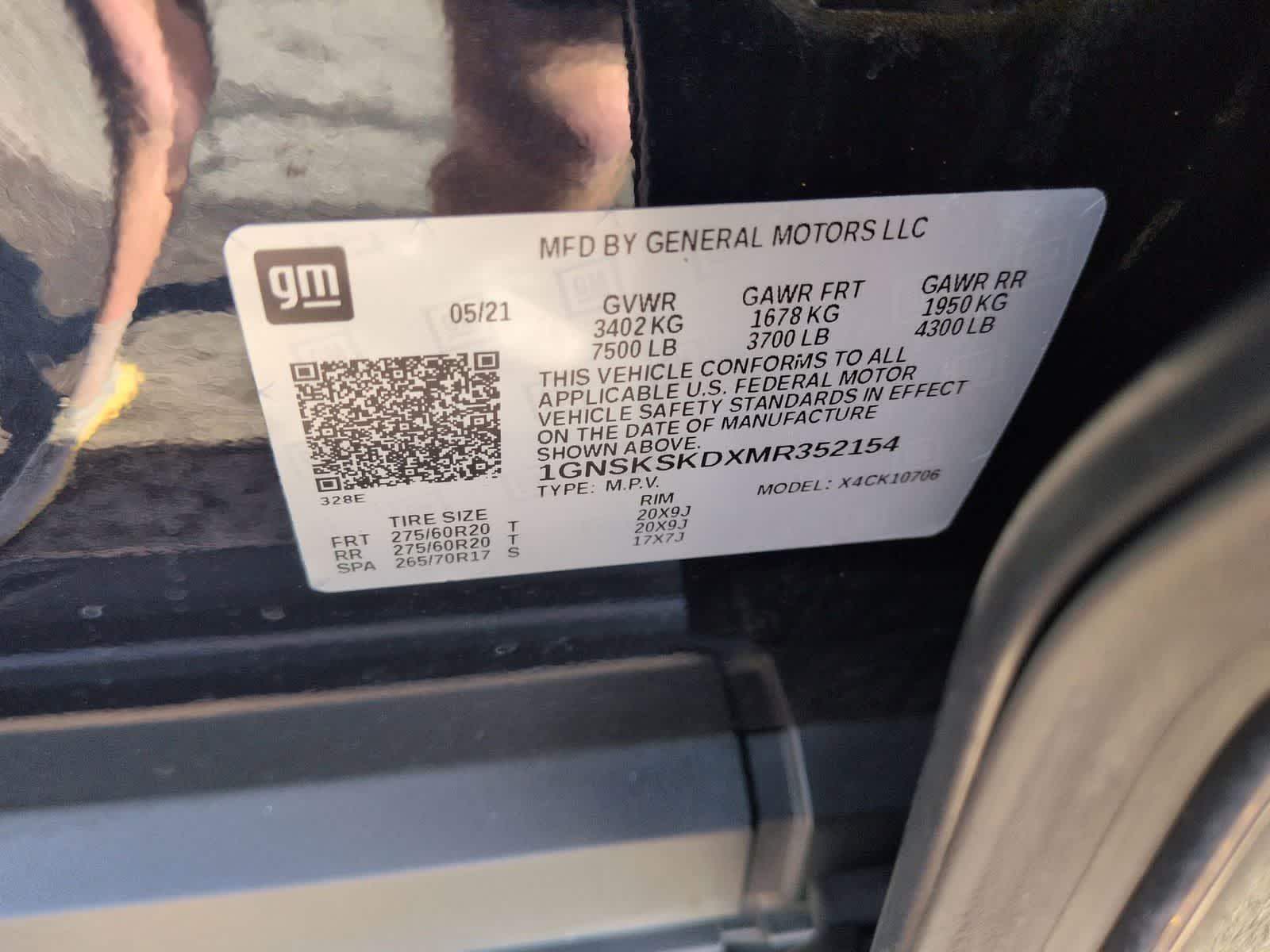 2021 Chevrolet Tahoe Premier