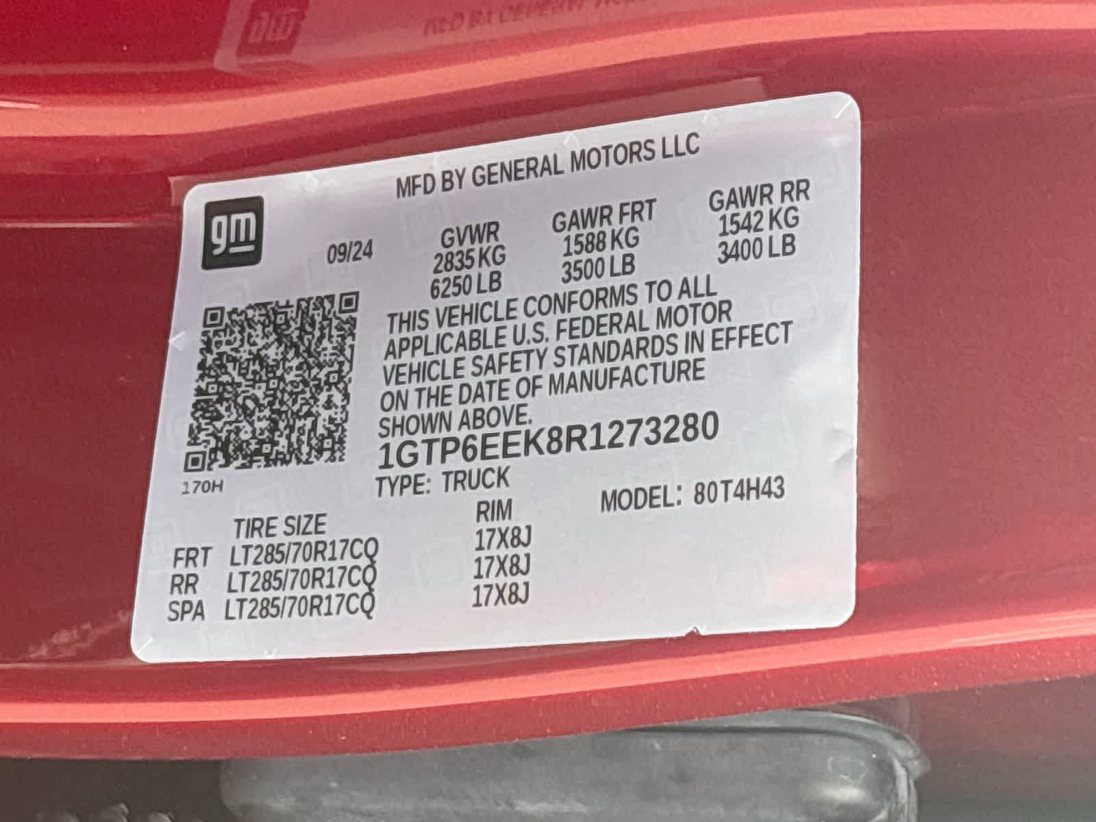 2024 GMC Canyon 4WD AT4X