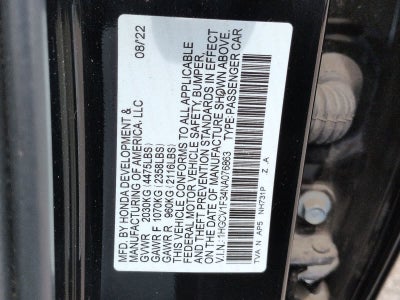 2022 Honda Accord Sport
